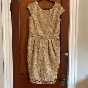 Semi Formal Gold Alex Evening Dress